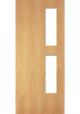 GO3 Oak Flush FD30 Fire Door