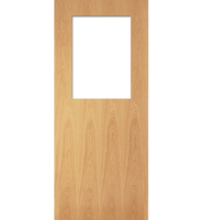 GO2 Oak Flush FD30 Fire Door