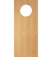 GO10 Oak Flush FD30 Fire Door