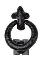 Black Iron Ring Knocker