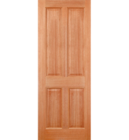 Hardwood Colonial 4 Panel