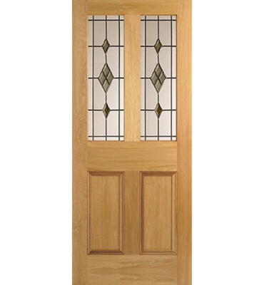 Nostalgia Oak Malton with Smoked ABE-Leaded Glass