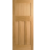 Nostalgia Oak DX 30's Style Fire Door