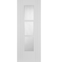 Internal White Primed Capri 3 Light Clear Glazed