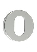 ZH Aluminium Oval Profile Escutcheon
