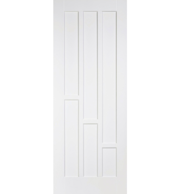 White Primed Coventry FD30 Fire Door