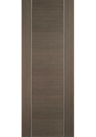 Chocolate Grey Alcaraz FD30 Fire Door