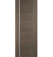 Chocolate Grey Alcaraz FD30 Fire Door