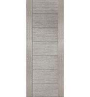 Light Grey Pre-Finished Corsica Fire Door