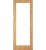 19G Oak Flush FD30 Fire Door