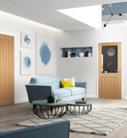 Oak Hagan Half Light Glazed