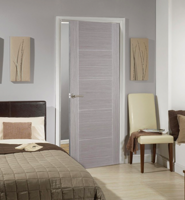 Light Grey Vancouver FD30 Fire Door