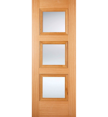 Pre-Finished Oak Clear Glazed Amsterdam