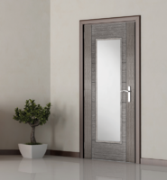 Light Grey Pre-Finished 1 Light Clear Glazed Corsica