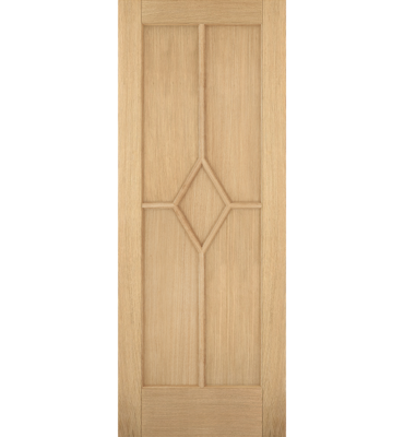Pre-Finished Oak Reims FD30 Fire Door