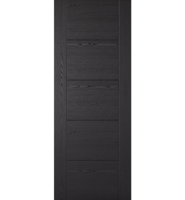 Laminate Black Ash Vancouver FD30 Fire Door