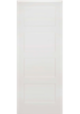 White Primed Shaker Coventry FD30 Fire Door