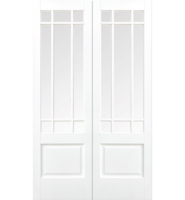 White Primed Downham Glazed Pair