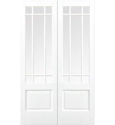 White Primed Downham Glazed Pair